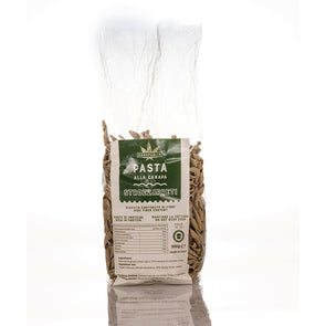 Strozzapreti with hemp